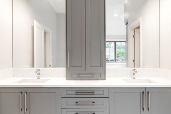 Bathroom Cabinet Refacing in Rockwall