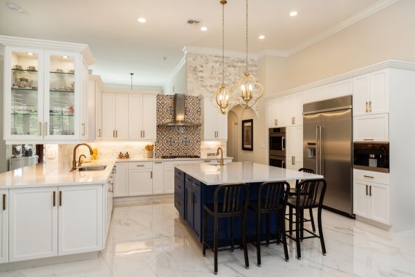 Kitchen Island Construction in Rockwall