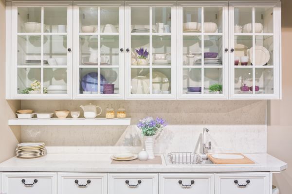 Glass Cabinets Installation in Rockwall