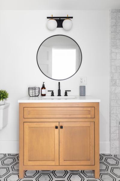 Custom Vanity Installation in Rockwall