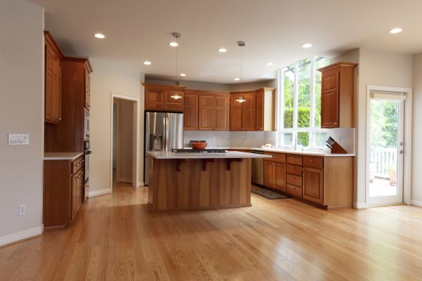 Oak Kitchen Cabinet Repair in Rockwall